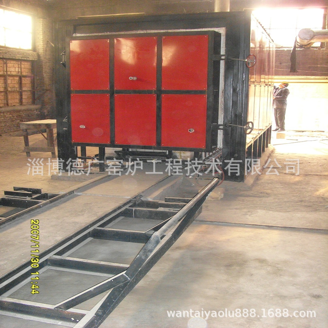 平顶节能型 梭式窑炉 源头工厂设计施工 快速升温热效率高 燃耗低