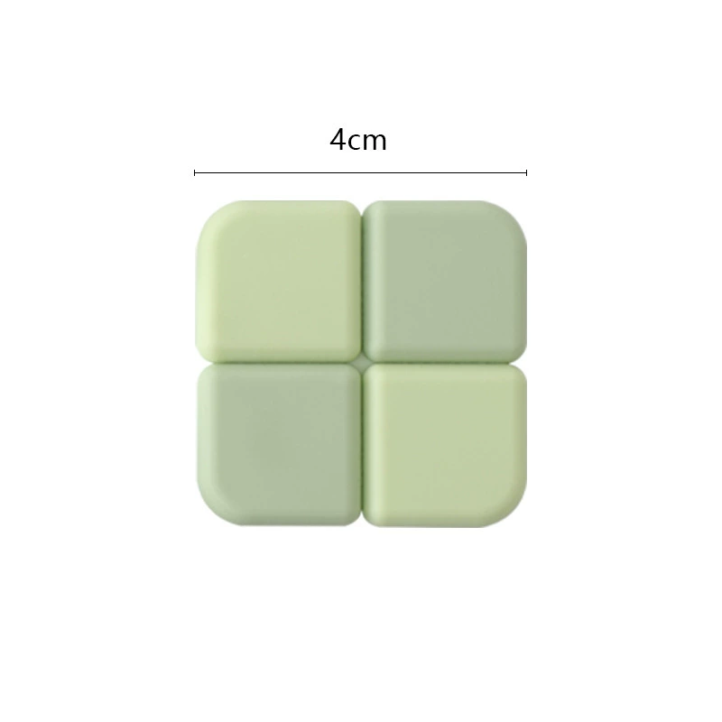 Silicone protection pillow for home use on wall, gradient, collision protection