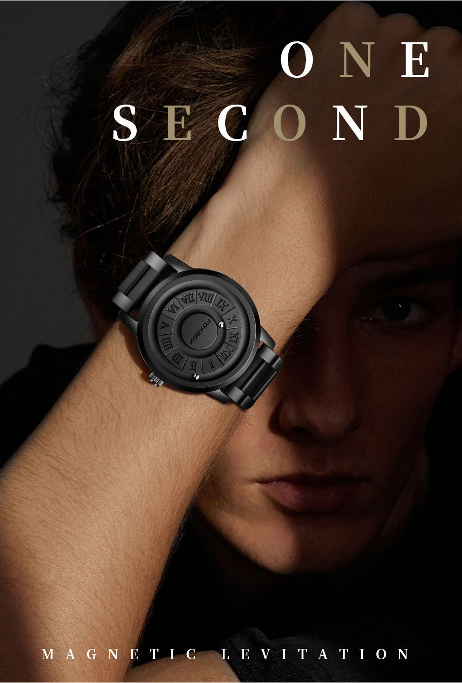 Magnetic Levitation Quartz Watch For Men Personalized Concept_voghion.com