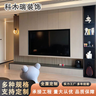 Wardrobe whole house custom solid wood strength manufacturers to the whole house to develop modern simple light luxury
