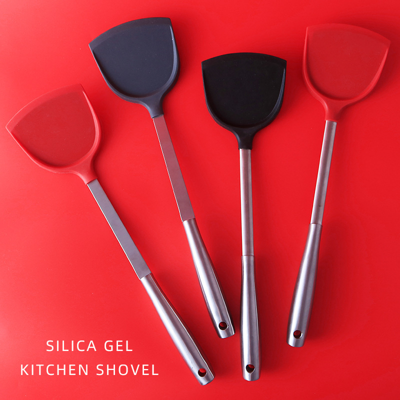 Fabricantes de cocina de silicona en stock de acero inoxidable de acero de silicona