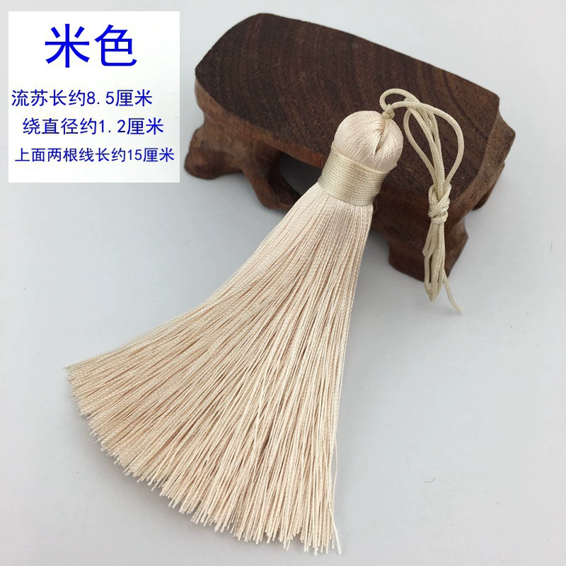 High-end silk soft pendant with tassels, (Physicals)