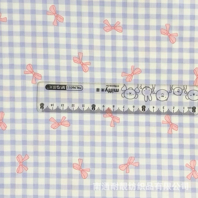 Хлопковое цветное платье с бантом, домашняя одежда, сумка, детская одежда