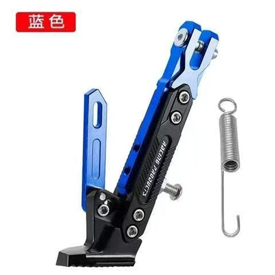 Modified Side Kickstand, Off-Road Racing – Motorcycle frame - adjustable-temple-blue