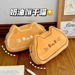 赤い本の同じタイプのかわいいKT猫の筆袋ins高颜値大容量文房具収納バッグ学生鉛筆ケース