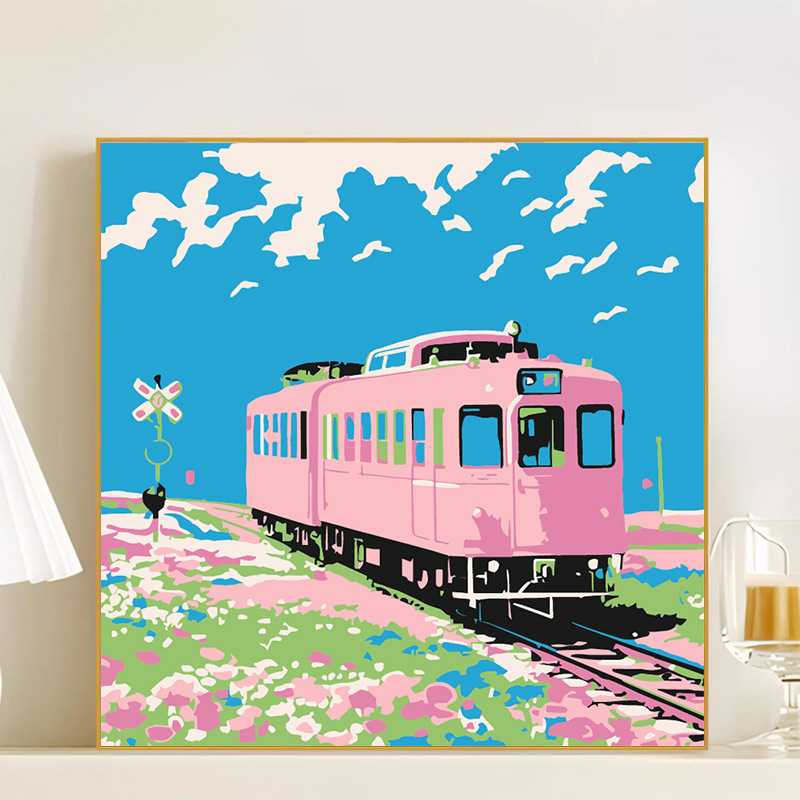 LL129 / 20*20CM（画笔+颜料+绷好内框）