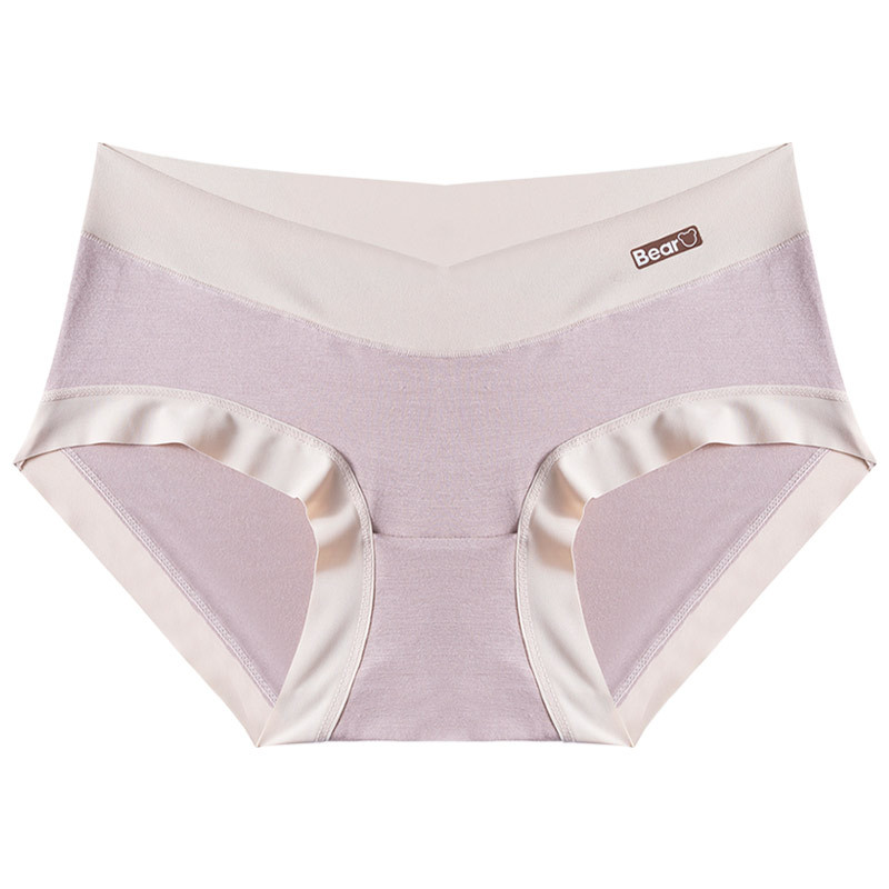 Ropa interior de las mujeres embarazadas algodón de las mujeres entrepierna de algodón antibacteriano embarazada temprano, medio y tardío postparto cintura baja vientre soporte sin costuras más ropa interior de tamaño
