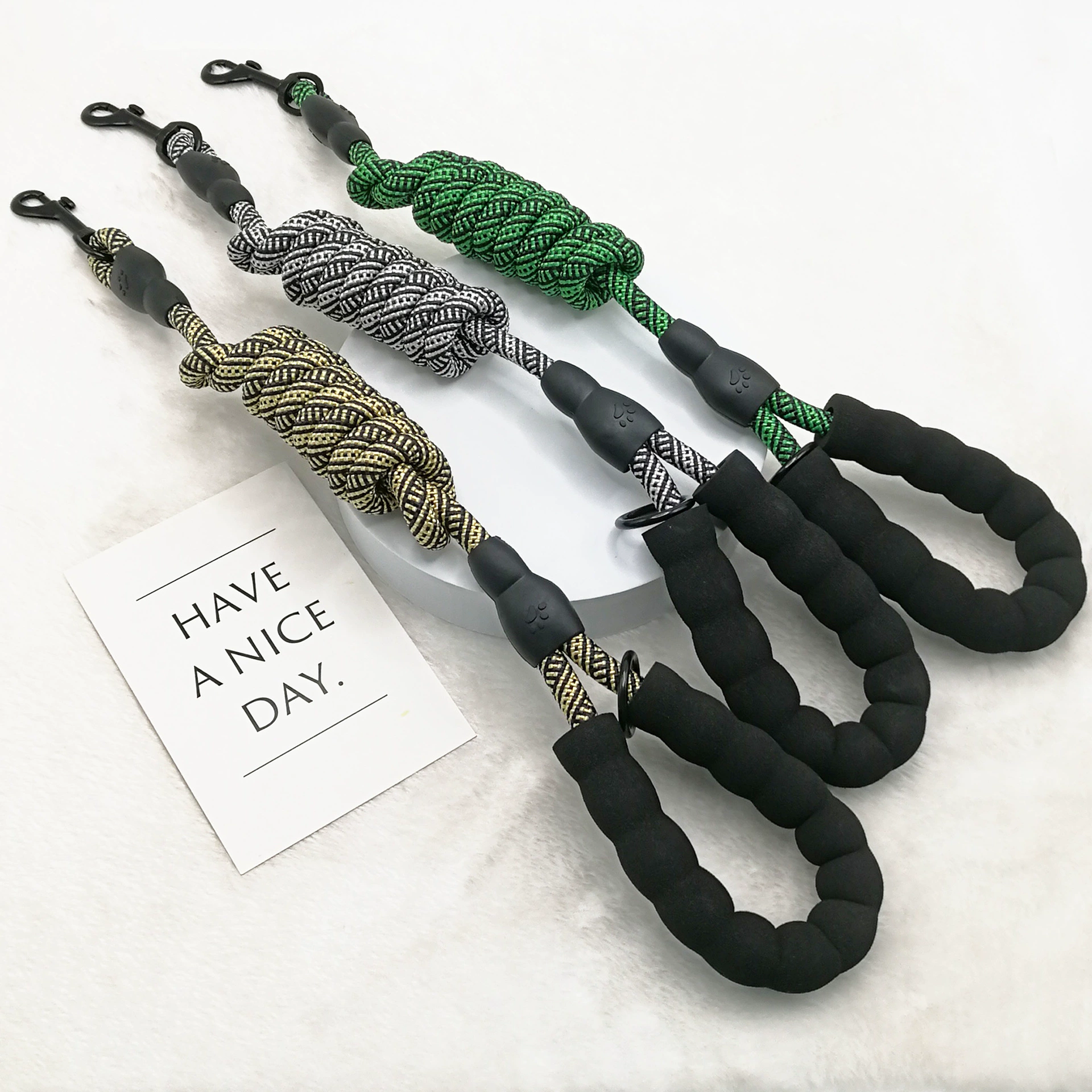 Собака веревка оптом в наличии зоотовары собака цепь собака прогулочная веревка Светоотражающие производители прямой поводок для собак