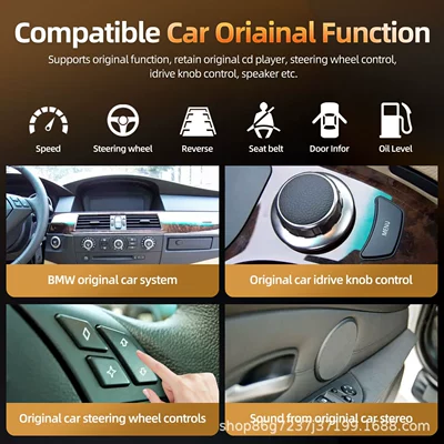 Bmw 5 Series E60 E90: DVD Navigation