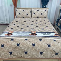 冬の寝具のミルクの絨毯は厚いです。