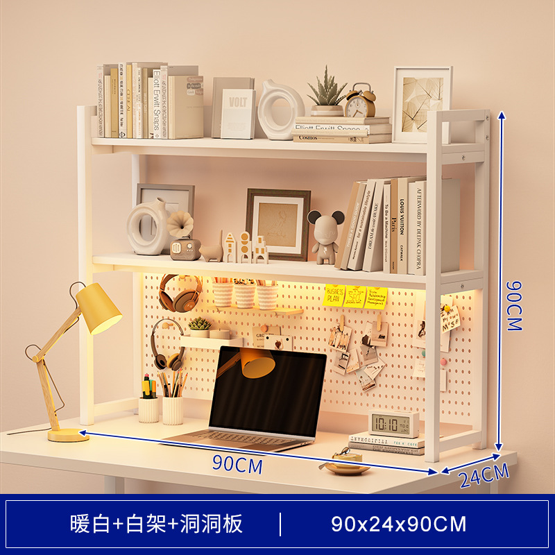 Rack de almacenamiento de escritorio artefacto multi-capa de estantería estudiante de escritorio estante de almacenamiento de oficina estantería pequeño soporte de exhibición
