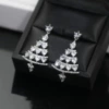 Christmas tree earrings