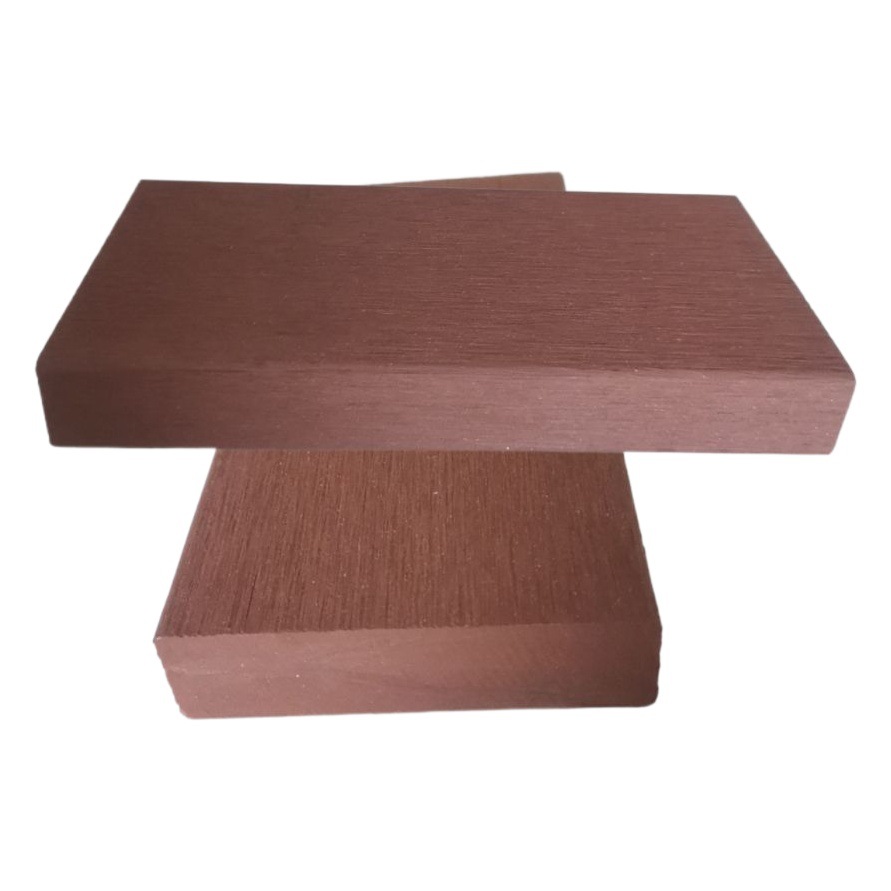 Madera maciza de plástico 90*25 tablón al aire libre banco municipal jardín ingeniería a prueba de humedad piso balcón terraza de madera de plástico