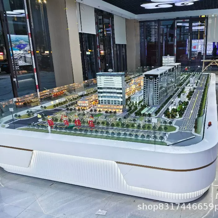 房产建筑模型厂家批发沙盘模型楼盘地产沙盘场景制作建筑沙盘模型