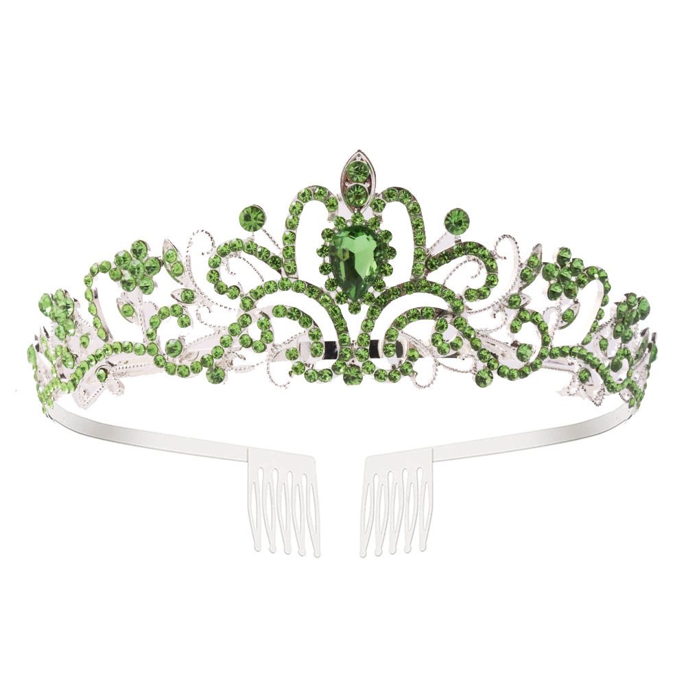 Fashion Crown Alloy Rhinestones Crown 1 Piece display picture 11