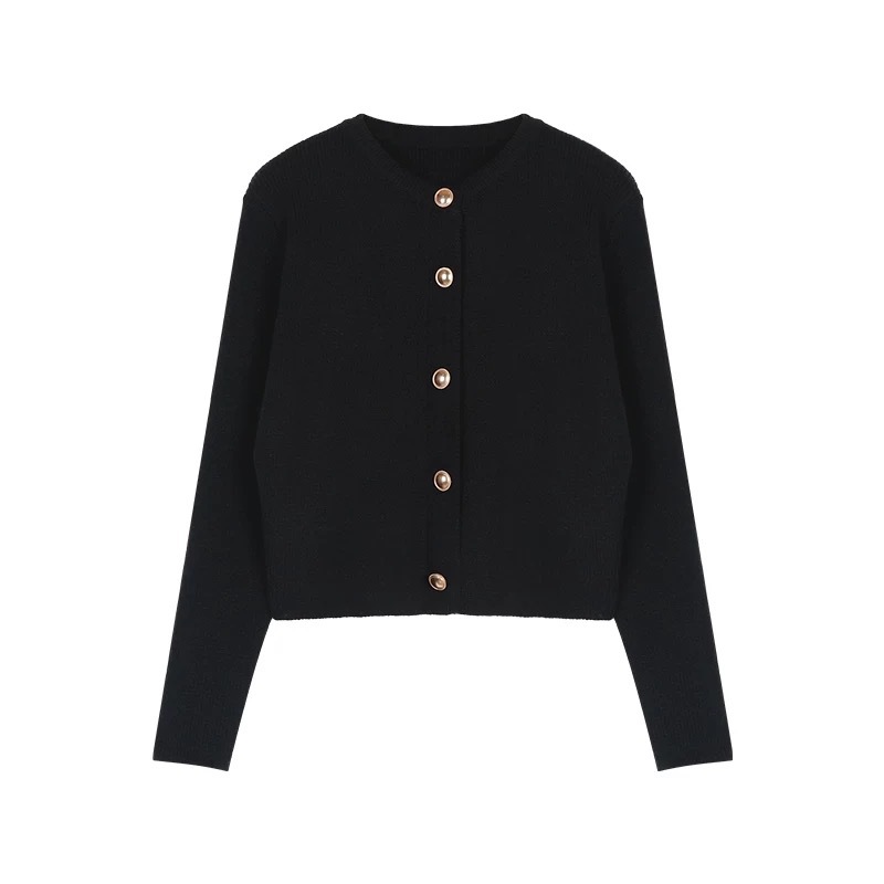 Black cardigan top / S [recommended 42.5-48kg ]