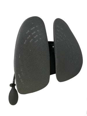 Waist support — Cushion, Driving Lumbar Cushion - simple-airbag-model-gray
