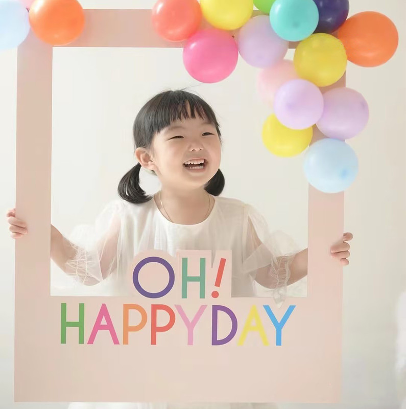 Children's photo card boys and girls photo frame KT board school classroom activity props birthday decoration party opening Children's photo card boys and girls photo frame KT board school classroom activity props birthday decoration party opening