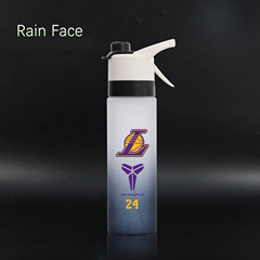 Star Player Spray Water Cup Super Large Capacity Sports Water Bottle Kobe Curry Basketball Multifunction Cup High Fashion Summer