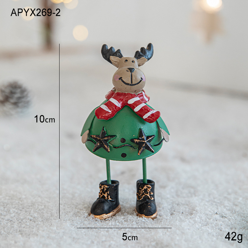 Verde de pie Navidad Elk