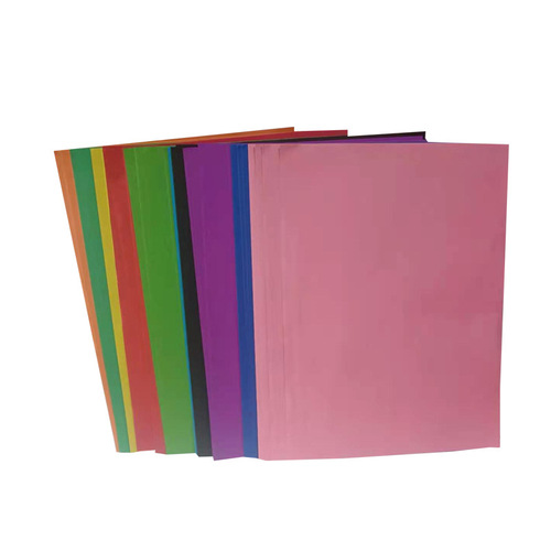 Colorful cardboard colorful 4K children's supplies art thickened cardboard colored paper handmade DIY creative origami 100 sheets