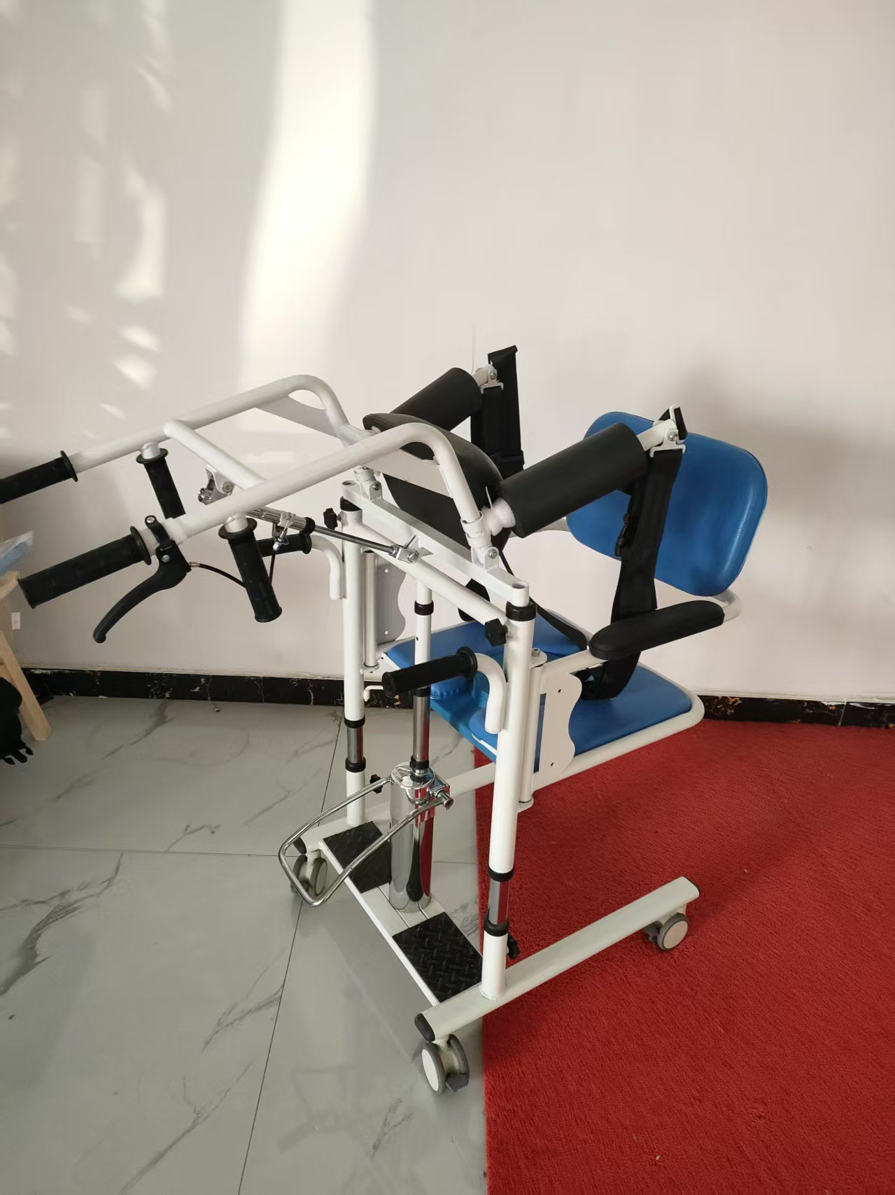 máquina de desplazamiento de enfermería para ancianos máquina de desplazamiento para discapacitados silla de desplazamiento multifuncional elevación hidráulica máquina de desplazamiento para ancianos discapacitados