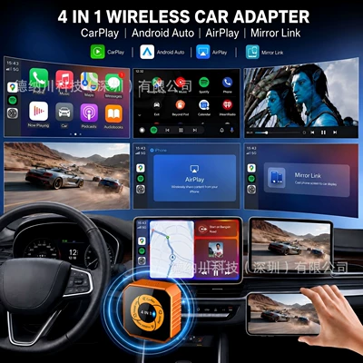 Carplay Car Adapter, Car – Simsiz CarPlay və Android Auto