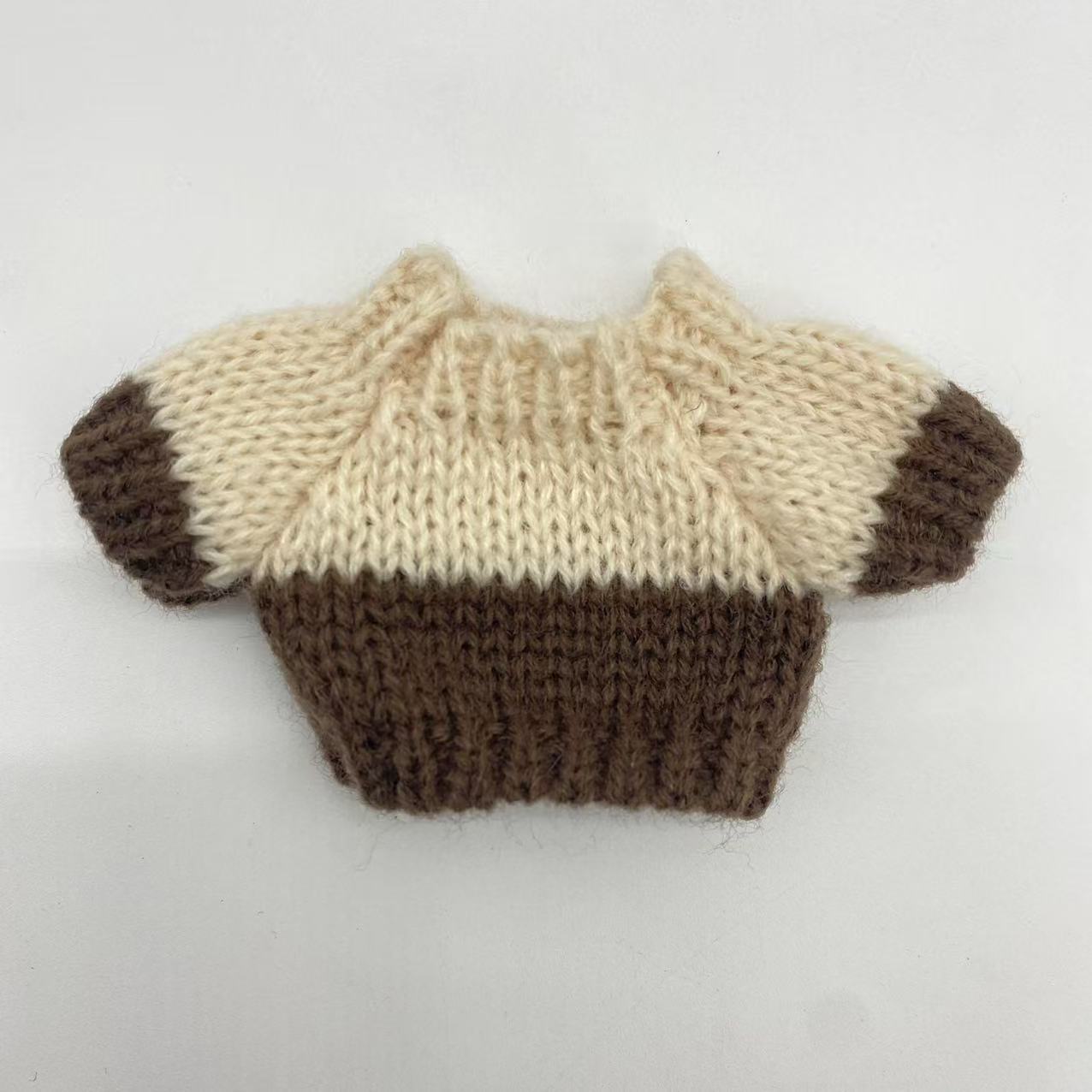 Beige, brown