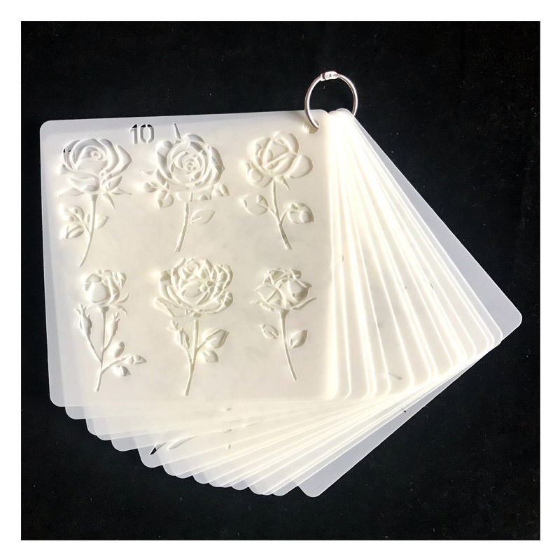 (Cross-border trading), template with sunflower extract, plastic spray, flowered, DIY 2