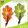 Summer green brown leaf aluminum film balloon forest party decorative leaf shaped aluminum foil ball ball birthday decoration