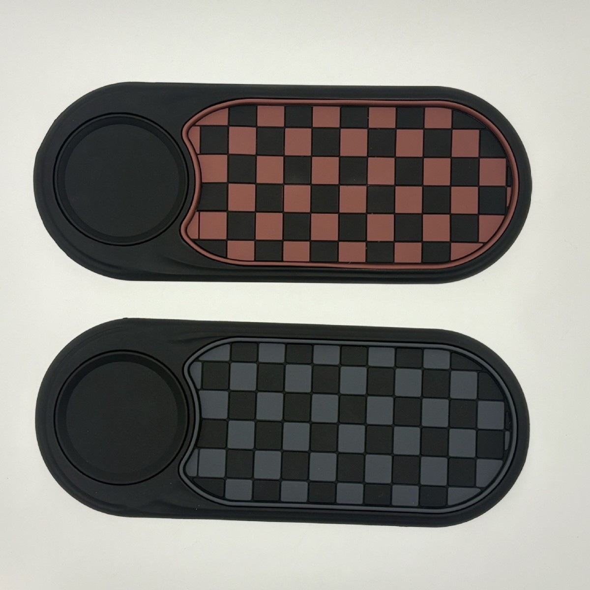 Car anti-slip mat phone holder with strong suction, high-temperature resistance, multifunctional car number plate, decorative storage accessory, universal
