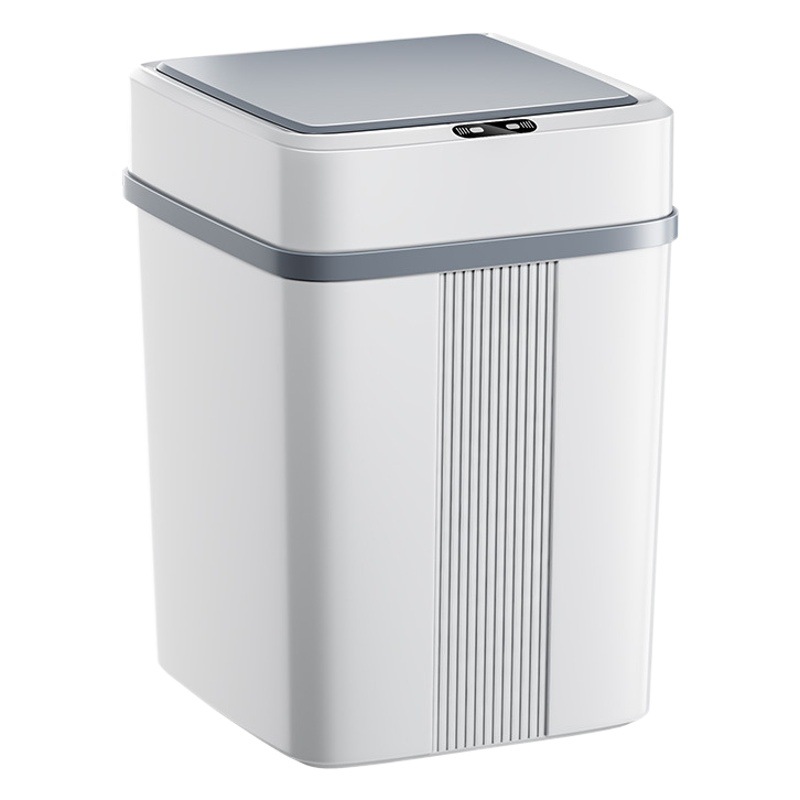 Papelera inteligente automática de alta apariencia de basura puede hogar cocina sala de estar con tapa baño regalo al por mayor