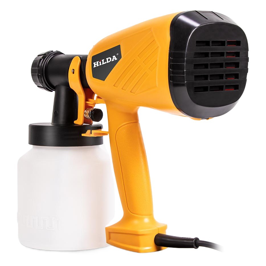 Pistola de pintura HILDA/Hilda, pistola de pulverización eléctrica simple independiente, pulverizador eléctrico de alta presión