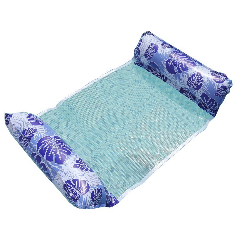 4管クロスボーダー熱売エアハンモック水上遊戯寝椅子浮床直売帯網折り畳み背もたれ浮き爆発