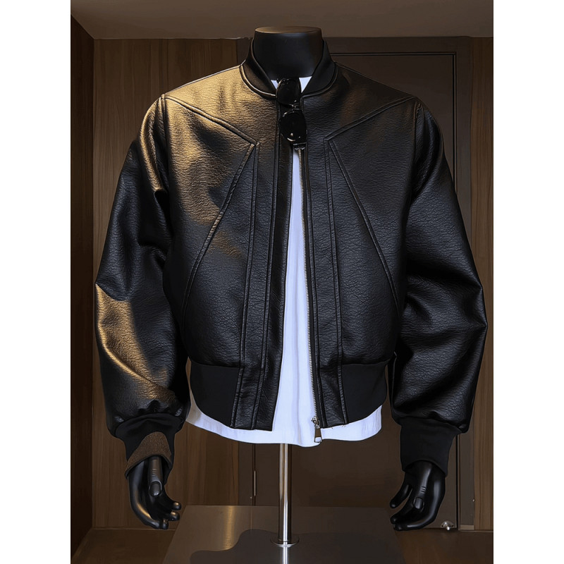 2025 Autumn/Winter New Men's Leather Jacket Trendy Short Workwear Motorcycle Carhartt Jacket 2025 Autumn/Winter New Men's Leather Jacket Trendy Short Workwear Motorcycle Carhartt Jacket