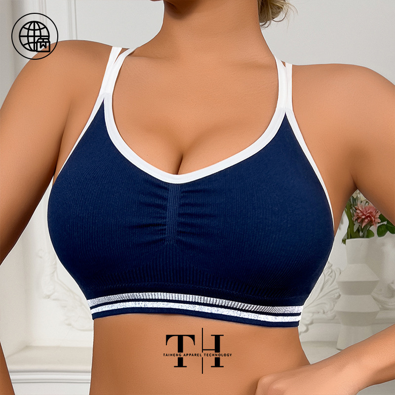 Double Shoulder Strap Lifting and Beautifying Back Sports Bra for Women, Shockproof Running, Fitness, Yoga, Can Be Worn Outside, Seamless Wrap Bra for Women Double Shoulder Strap Lifting and Beautifying Back Sports Bra for Women, Shockproof Running, Fitness, Yoga, Can Be Worn Outside, Seamless Wrap Bra for Women