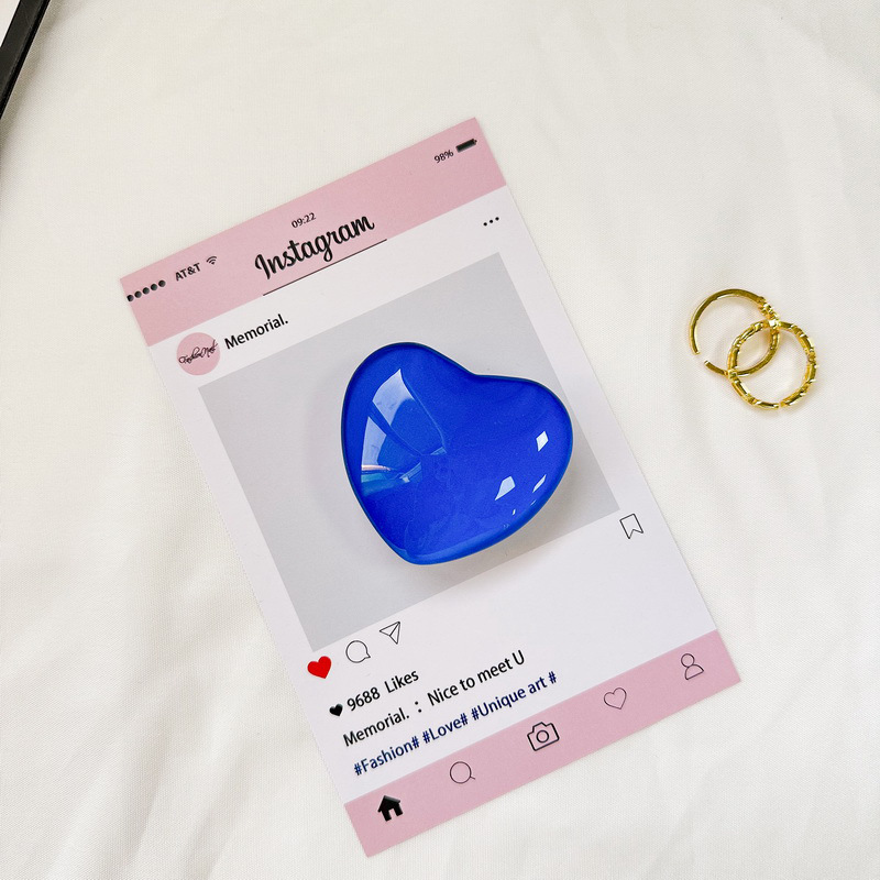 _0027_白支架-水晶玻璃爱心-宝蓝