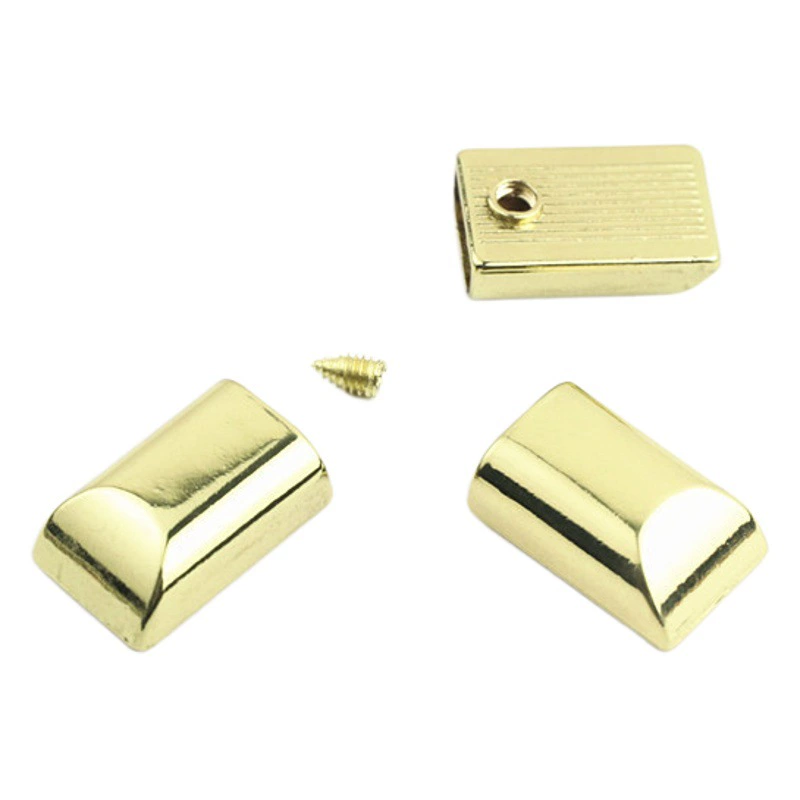 Багажные аксессуары Кожаные Аппаратные аксессуары Подвесная металлическая молния Хвостовой зажим Хвостовая пробка Головка сумки с винтом