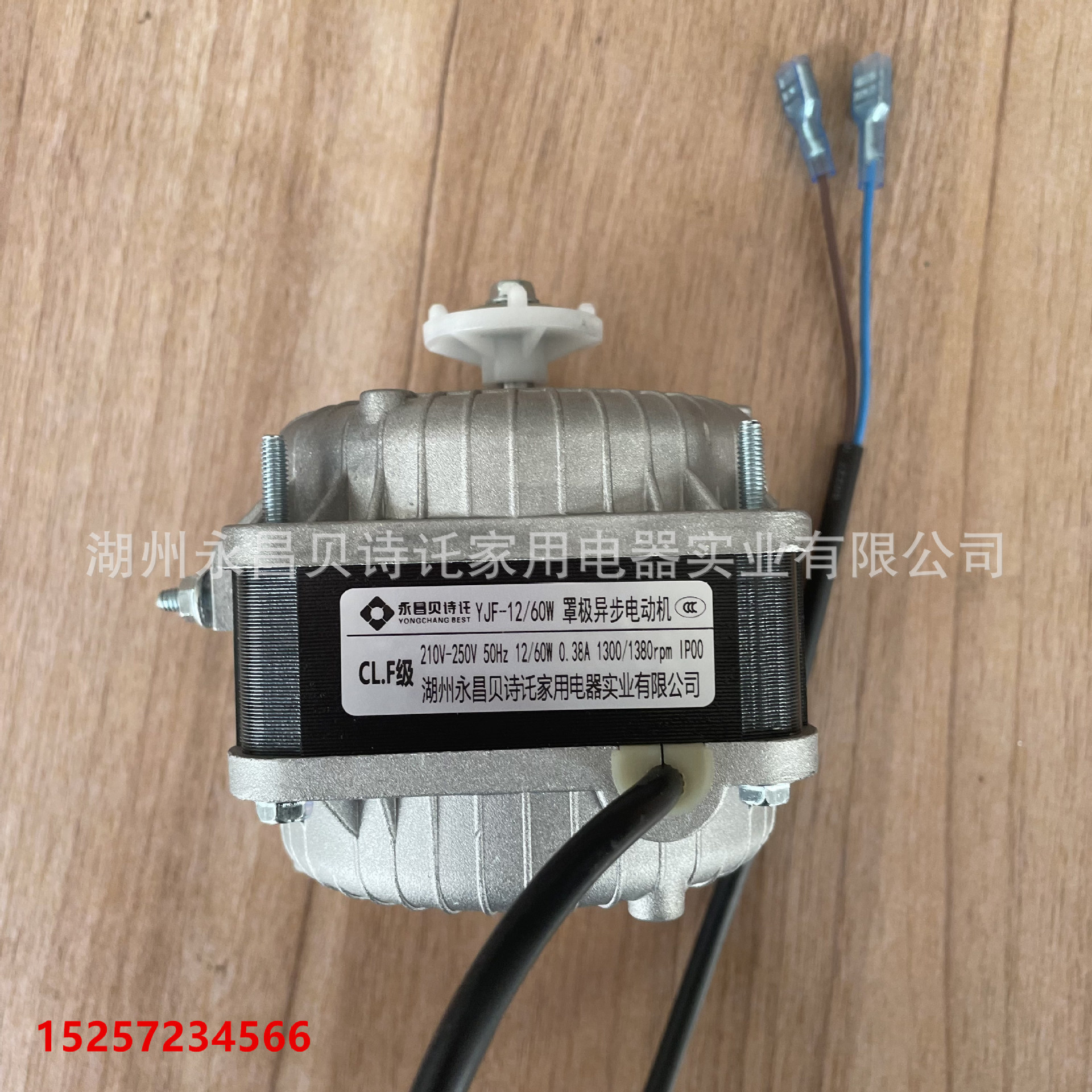 厂家定制电机 罩级异步电动机  冰柜电机 冷柜风机电机马达15/60W