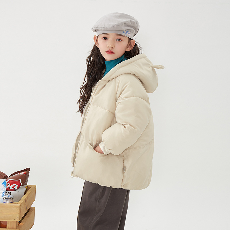 2024 New Baby Chaqueta acolchada de algodón para niños Estilo coreano Chaqueta de invierno para niños Chaqueta acolchada de algodón para niñas Chaqueta acolchada de algodón para niños al por mayor