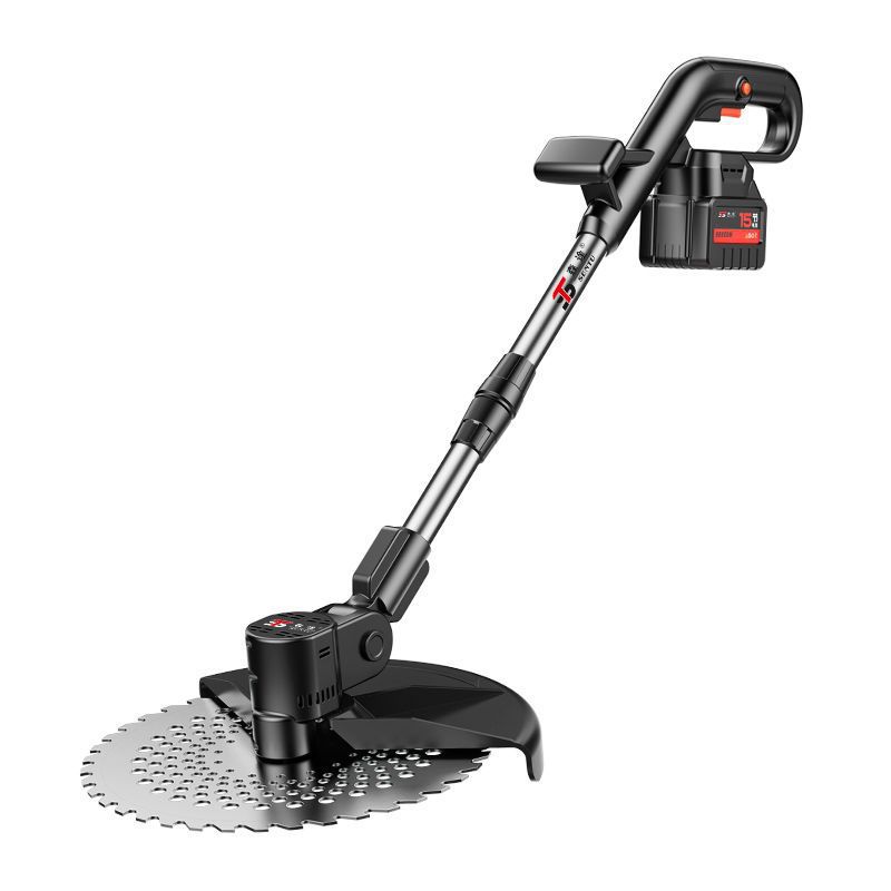 德国电动割草机小型家用除草机充电式草坪机农用锂电多功能打草机