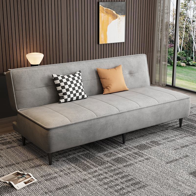 Sofa for Small Apartments, Rental Living Room, Cat Scratch-Resistant Leather Technology Fabric, Simple Modern Cat Scratch-Resistant Fabric Sofa Bed, Foldable