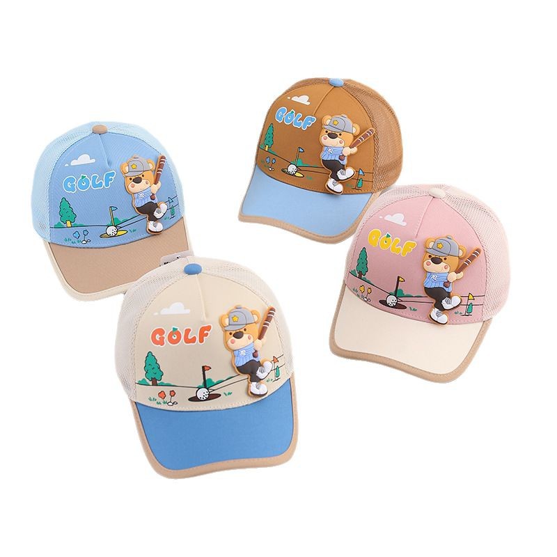Gorra de béisbol delgada para niños, gorra de verano linda, sombrilla para niños, niña, bebé, primavera y otoño, protector solar, sombrero de dibujos animados