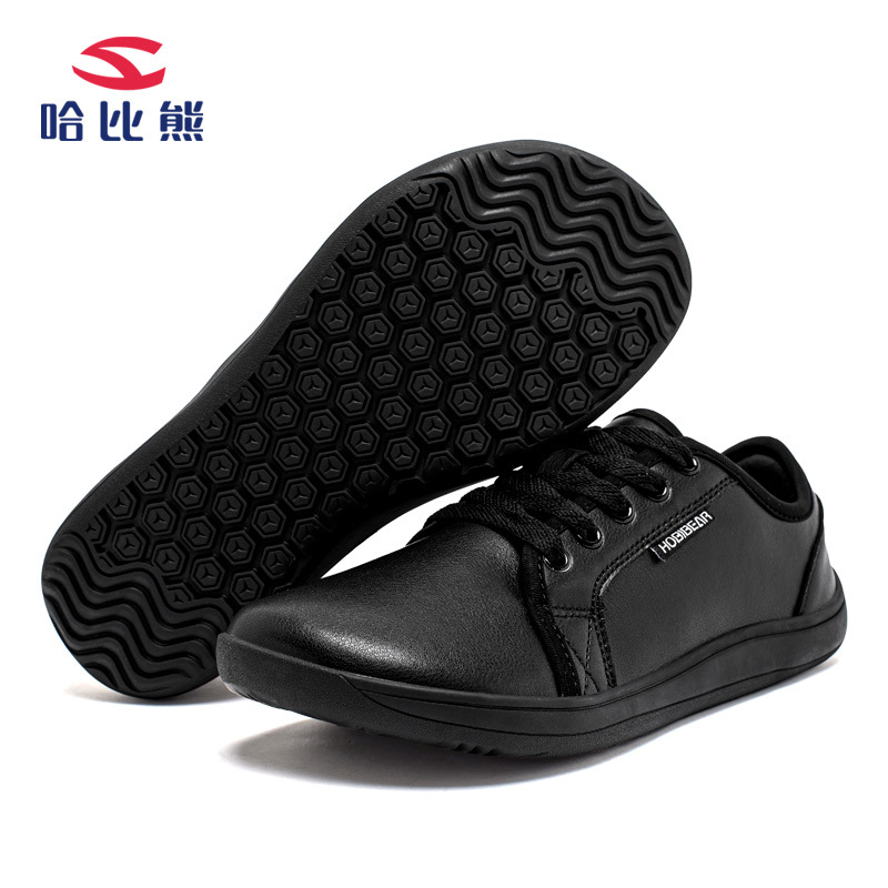 GS8073G 올 블랙 가죽 신발