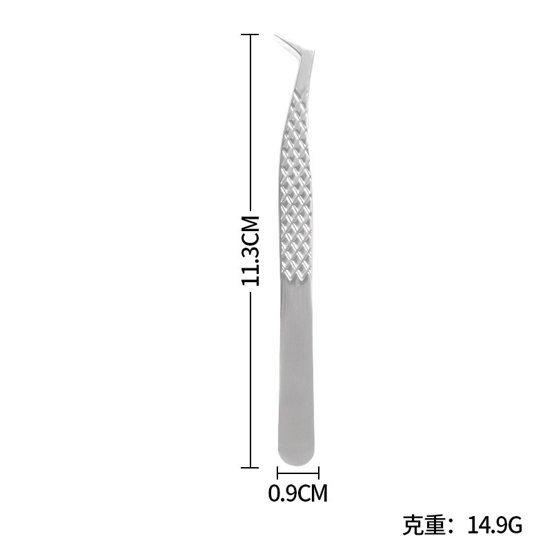 まつげピンセット、魚柄クリップ、ステンレスピンセット、高精度ゴールデンフェザークリップ、まつげ移植まつげクリップ、つけまつげピンセット|undefined