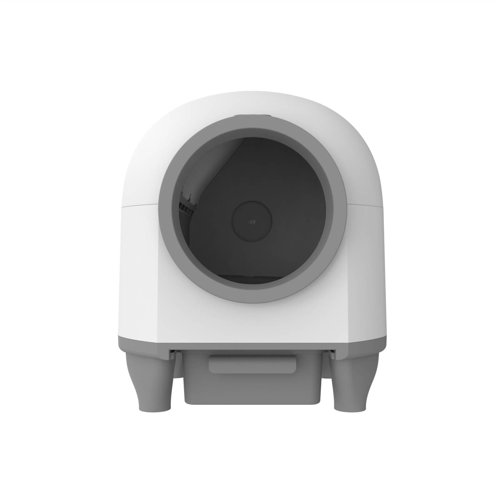 lavabo inteligente para gatos totalmente cerrado inodoro de limpieza automática semiabertura inodoro para gatos de gran capacidad fábrica de chaohong