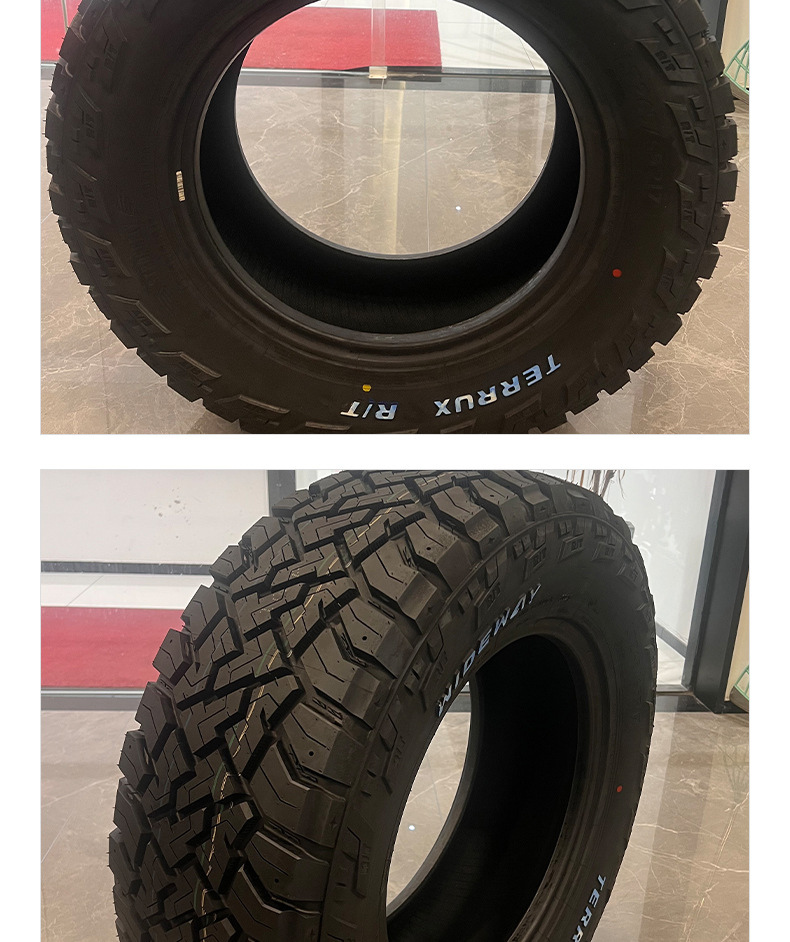 Wardwei RT off-road tire LT275/70R17, thickened, wear-resistant, heavy-duty, for Isuzu pickup trucks, suitable for mud and all-terrain