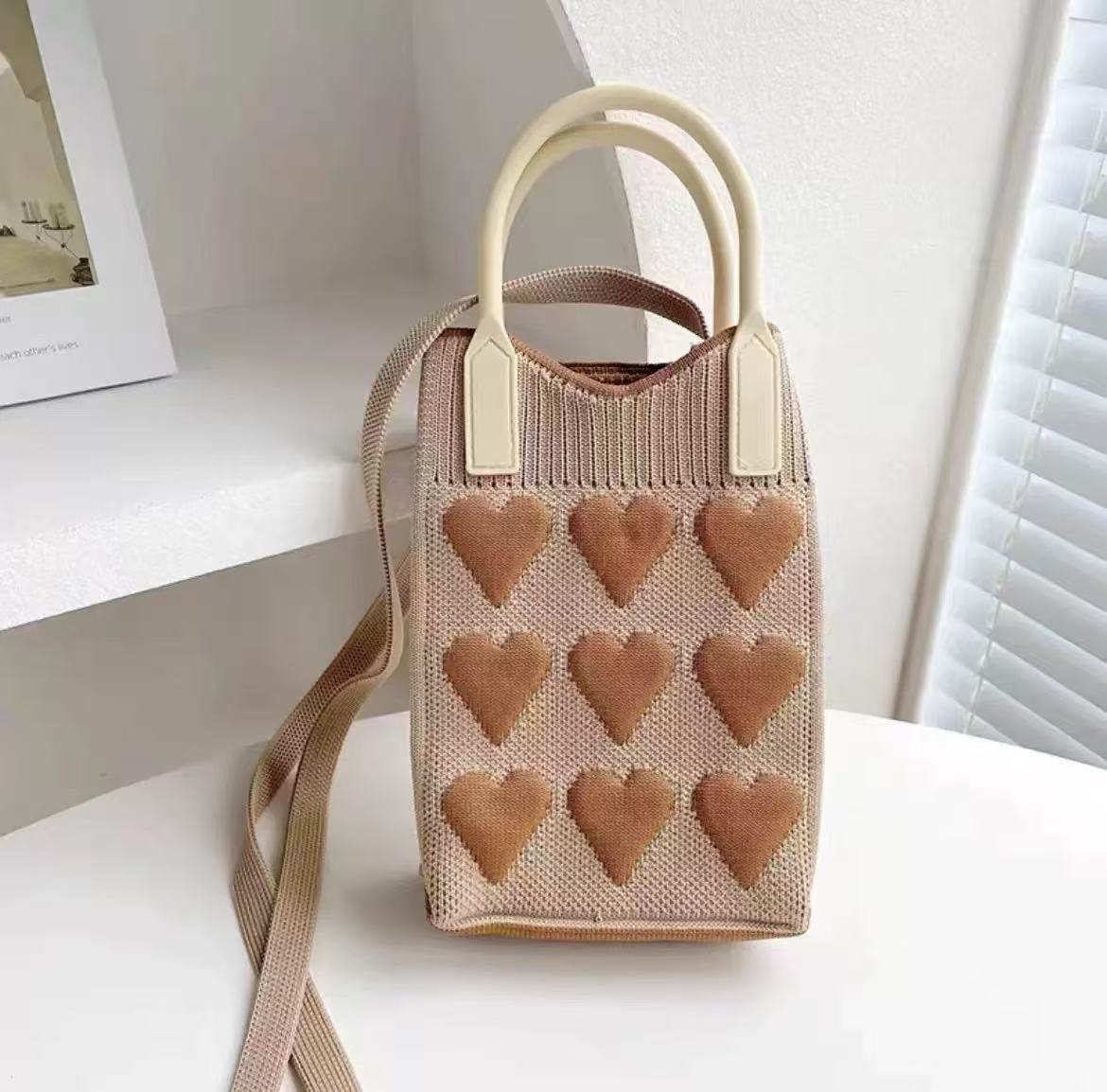 브라운 러브 하트 [버클 없음]