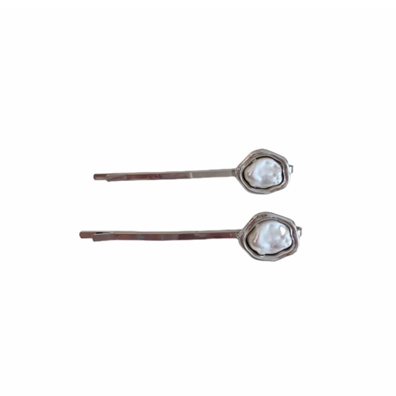 Francia retro barokk gyöngyös csat 2023 új, niche dizájnú, szabálytalan formájú oldalfrufru csat_voghion.com