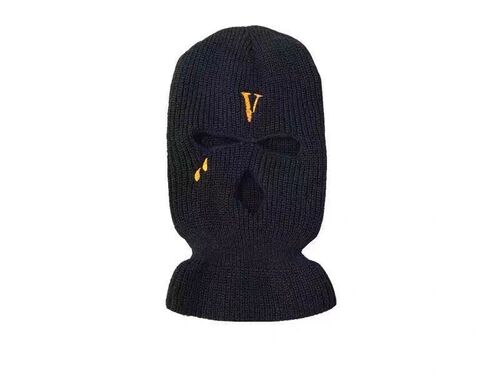 Cross-border 999 Superstar Embroidered Three-Hole Woolen Warm Outdoor Cycling Beanie Western Hip-Hop Embroidered Beanie Wholesale